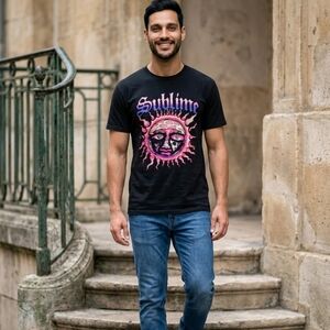 Sublime Black Short Sleeve Graphic Tee